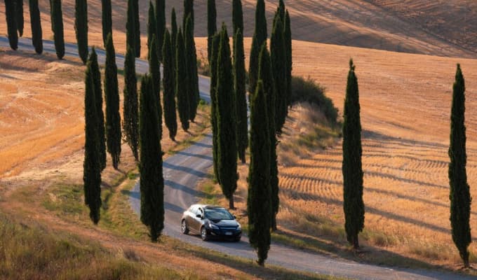 Attraverso le colline toscane